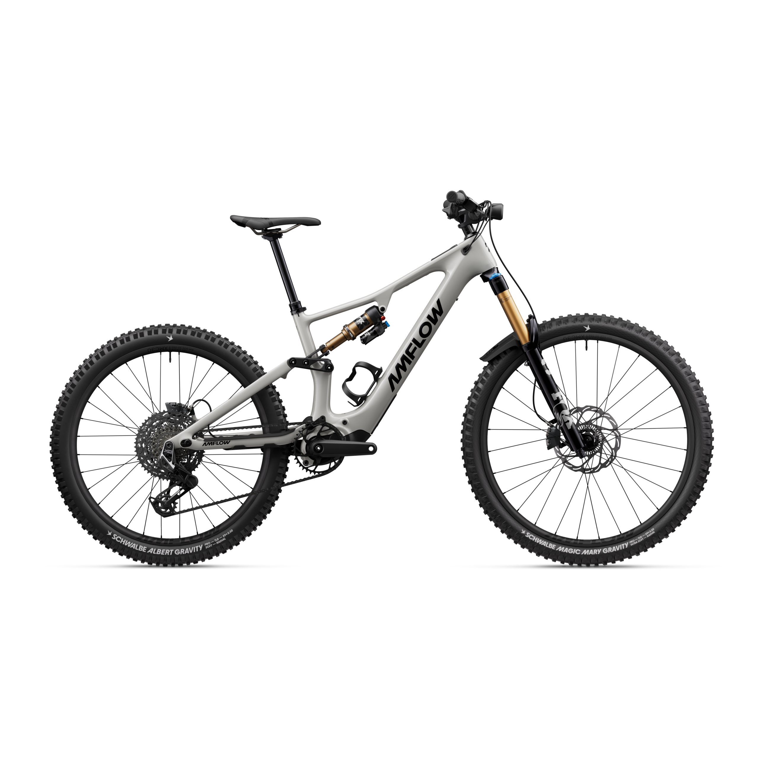 AMFLOW PX CARBON PRO Gris pierre de lune TAILLE M/L/XL